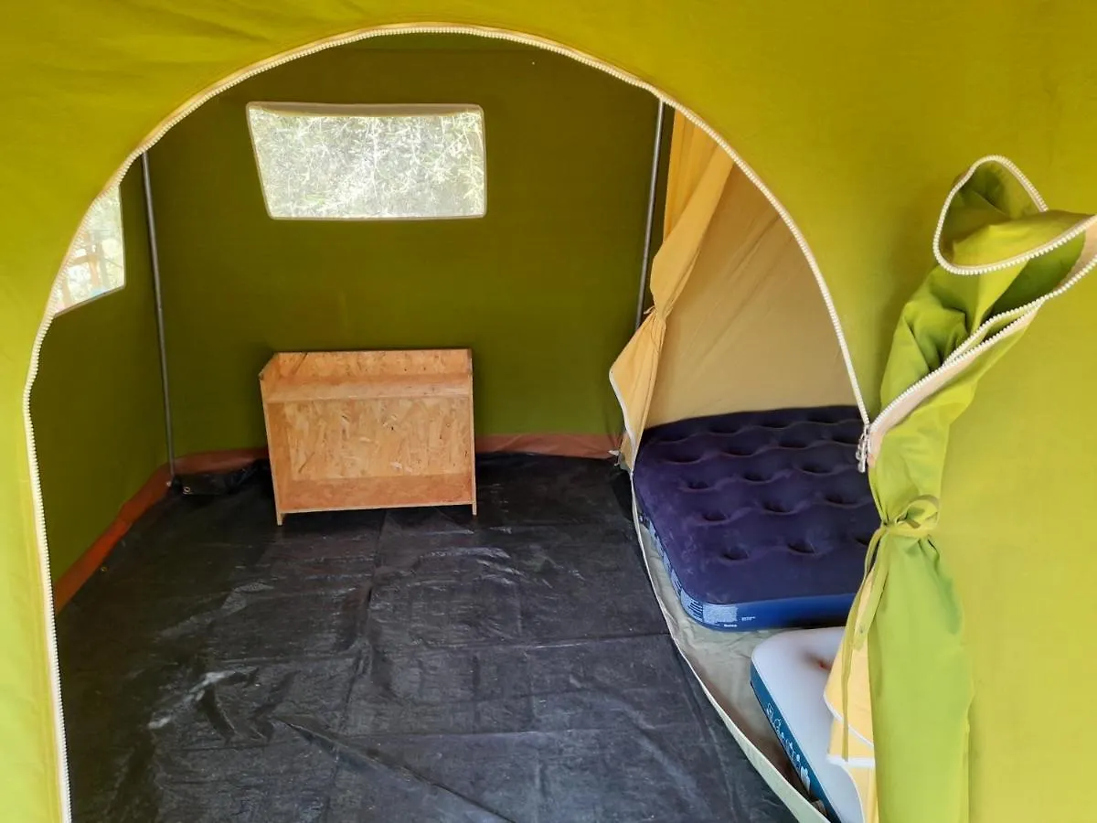 Luxusní stan Hotel Agricampeggio U Beriun Onzo Itálie